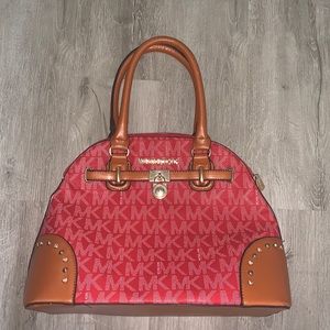 Red Michael Kors Purse